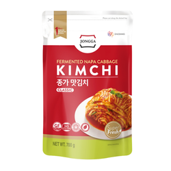 Klasyczne kimchi z kapusty pekińskiej w torebce JONGGA 700g | Kimchi Cai Thao Tui JONGGA 700g x 6op/ krt