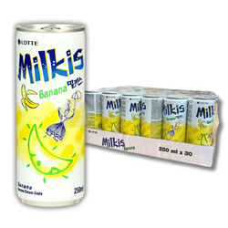 Nuoc Uong Co Gas Vi Chuoi LOTTE 250ml x 30szt/ krt (3738-03)