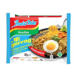 Makaron smażony o smaku kurczaka Bbq INDOMIE 82g x 40szt/ krt | Mi Tron Vi Ga Nuong Bbq INDOMIE 82g x 40szt/ krt