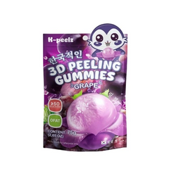 Żelki o smaku winogronowym K-PEELZ 75g | Keo Deo "Peeling" Vi Nho K-PEELZ 75g x 50szt/ krt (60982)