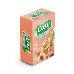 Herbata o smaku brzoskwiniowym COZY 240g | Tra Dao Hoa Tan COZY 240g x 30op/ krt
